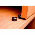 Fastcap Euro Door Stop Cam Stop Brn, 10PK EURO DOOR 10 BROWN